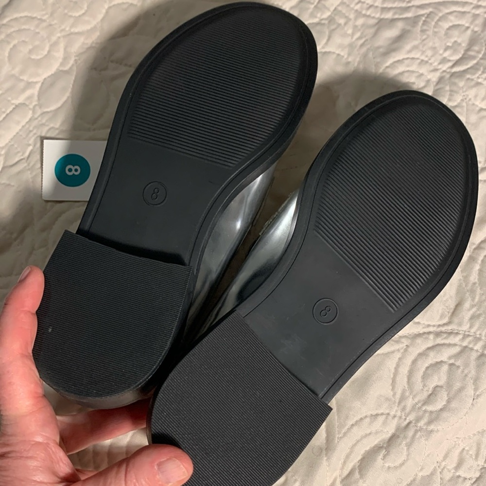 Metallic loafers NWT - Picture 7 of 11